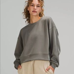 Lululemon perfectly oversized cropped crew